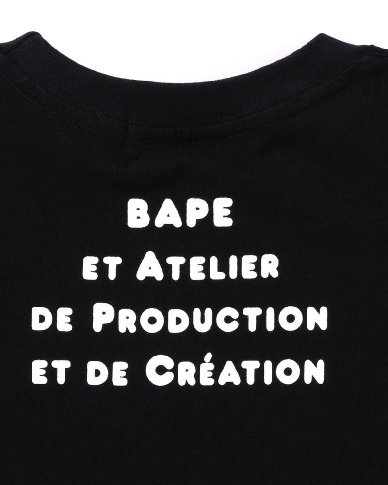 Hauts Bape X A.P.C. Milo Noir Enfant | WFM-56799633